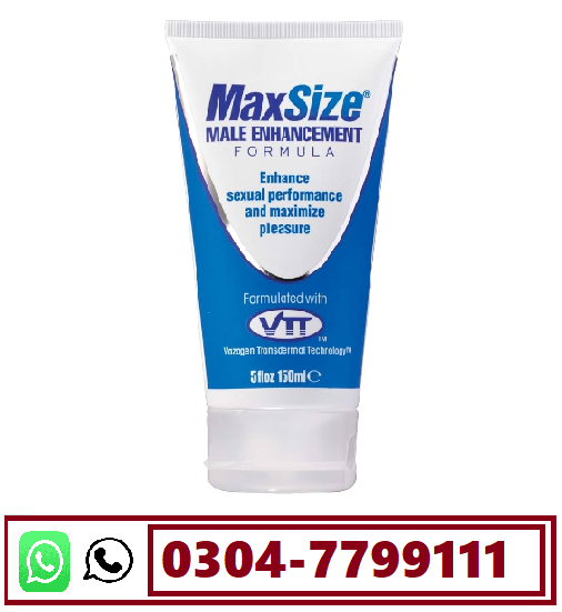 Original Max Size Male Enhancement Cream in Pakistan